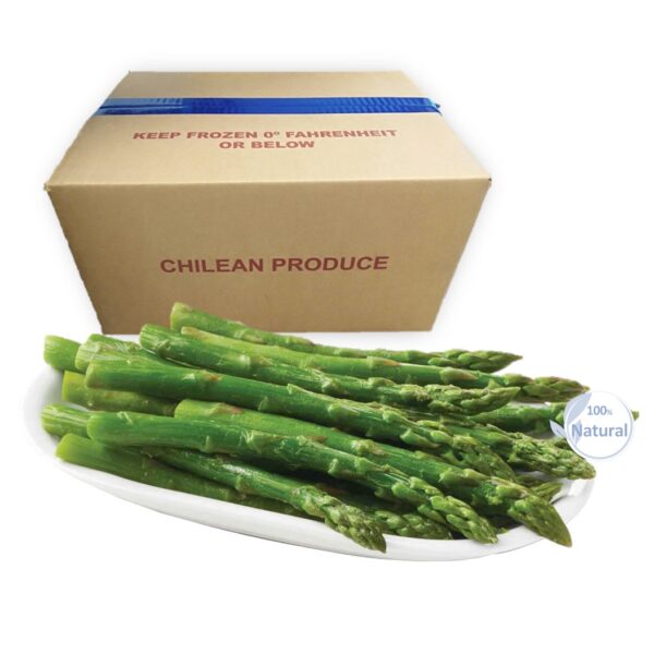 IQF Frozen Asparagus Box of 30Lb Vifrut - Imagen 1