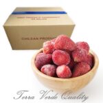 Frozen strawberries box 10KG TerraVerde